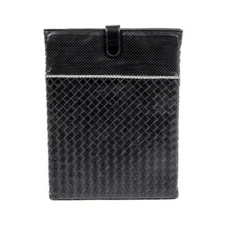 Bottega Veneta Laptop Bags & Cases, unisex, Black, ONE SIZE, Black Leather Tablet Case