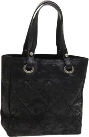 Chanel Pre-owned Tela borse-chanel - - Pre-owned - Donna - Nero - ONE SIZE