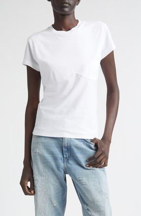 Haikure Albie Cotton T-Shirt in Optical White at Nordstrom, Size X-Small