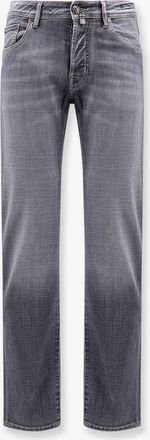 Jacob Cohen Pantalone cinque tasche in denim grigio - JACOB COHEN - gender_Man