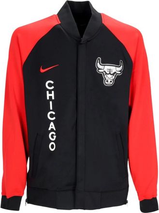 Nike Chicago Bulls NBA Showtime Jack - Heren - Fitness - Zwart - L - Polyester - Fitness