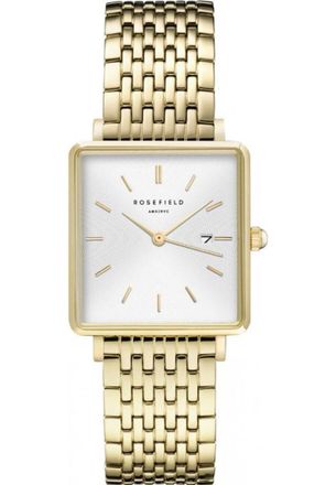 Rosefield Womens QWSG-Q09 Ladies Boxy Watch - Gold - One Size