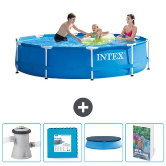 Intex Piscina Con Estructura Redonda - 305x76 Cm - 7-piezas Scb108
