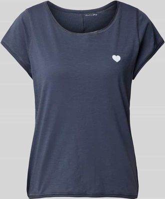 Christian Berg T-Shirt mit Rundhalsausschnitt in Dunkelgrau, Gr&ouml;&szlig;e XXL