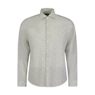 Roy Robson Casual Shirts - Heren - Zakelijke Overhemden - Beige - XL - Katoen - Overhemden