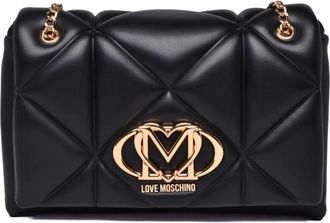 Love Moschino Tassen, Dames, Zwart, ONE Size, Tracolla Schoudertas