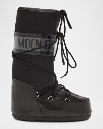 Moon Boot Icon Glance Satin Knee-High Snow Boots