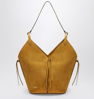 Isabel Marant Tampa Bag In Saffron Suede