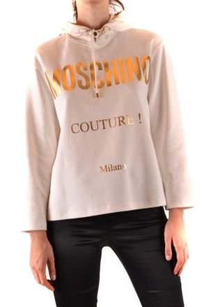 Moschino Sweatshirt Wei&szlig;