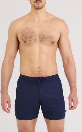 Saxx Harbormaster 2N1 5-Inch Swim Trunks in Chk Please-Maritime at Nordstrom, Size X-Large