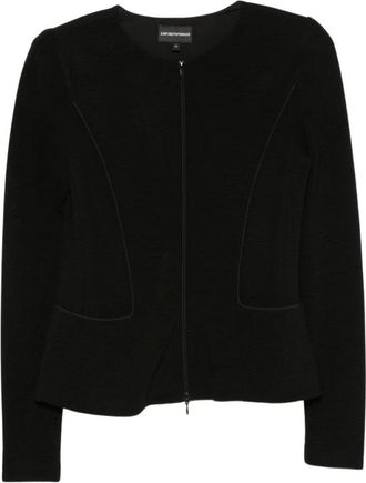 Emporio Armani Mujer, Chaquetas, Negro, Talla: 2XS