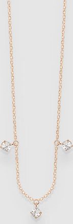 Vanrycke Collier Stardust 3 Diamants Or Rose