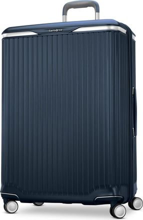 Samsonite Silhouette 18 Hardside Expandable 30 Checked Spinner in Deep Navy at Nordstrom