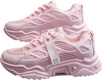 Generic Walking Trainers Running Sport Shoes for Women UK Womens Shoes Ethnic Casual Summer Fashion Hollow Breathable Flat Heel Soft Sole Casual Womens Sneake