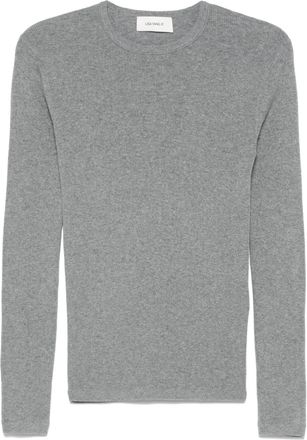 Lisa Yang T-shirt in cotone e cashmere - Grigio
