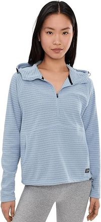 Mountain Hardwear Summit Gridtm 1/2 Zip Womens Clothing Beach Breeze : MD, Fleece/Polyester