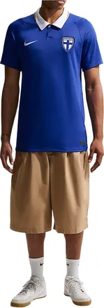 Nike Finland 2026 Stadium Away Dri-FIT Soccer Replica Jersey Hyper Blue White IO4562-413
