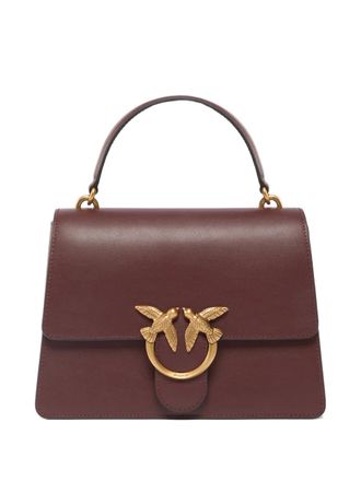 Pinko Love One Classic tote bag - women - Bovine Leather - OS - Brown