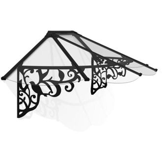 Palram Palram-canopia - Canopia Lily Marquesina Para Puerta 216x88x70 Cm Transparente