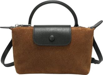 Tiffany & Fred Tiffany And Fred Paris Elegant Mini Suede Leather Satchel