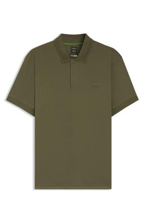 BOSS Spirit Cotton Polo in Open Green at Nordstrom, Size Xx-Large