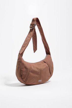 Bimba & Lola Medium Moon Bag SS26 in Nougat at Nordstrom