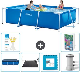 Intex Piscina Con Estructura Rectangular - 300x200x75 Cm - 7-piezas S99