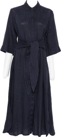 Archivio 67 Archivio 67 Womens Linen Chemisier Dress