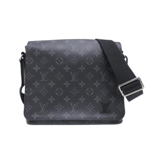 Louis Vuitton Black Coated Canvas Shoulder Bag (Pre-Owned)