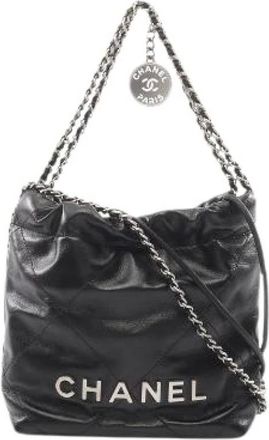 Chanel Pre-owned Chanel 22 Leather 2way Shoulder Bag - Pre-owned - Mujer - Negro - ONE SIZE