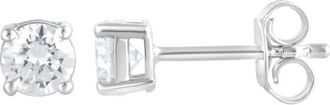 Grown Brilliance 14KT White Gold 0.10 Carat Lab Grown Diamond Stud Earrings for Women