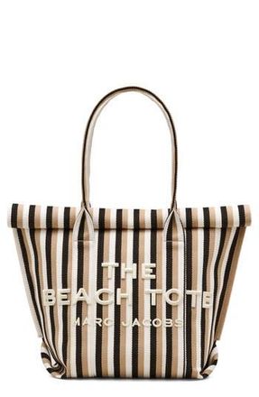 Marc Jacobs The Stripe Beach Tote in Camel Multi at Nordstrom Rack