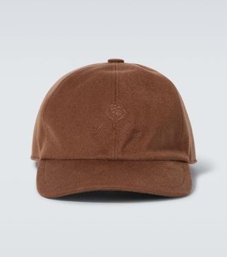 Loro Piana Cappello da baseball in cashmere