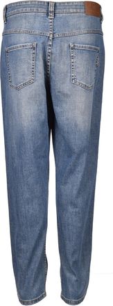 Brunello Cucinelli Tapered Denim Jeans - Blue