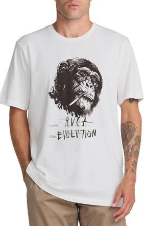 Rvca Evolution Graphic T-Shirt in Antique White at Nordstrom, Size Xx-Large