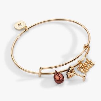 Alex and Ani Espresso Martini Multi Charm Bangle in Gold at Nordstrom