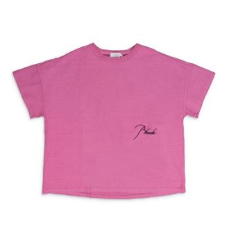 Rhude Pink Reverse Tee