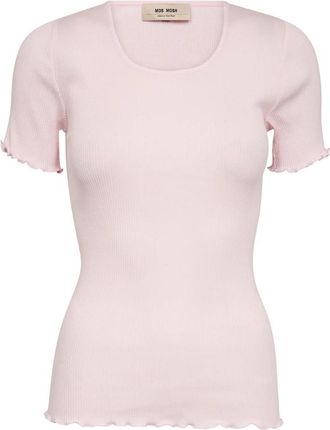 Mos Mosh MMAina O-Ss Tee - Dames - T-shirts - Roze - M/L - Katoen - Tops