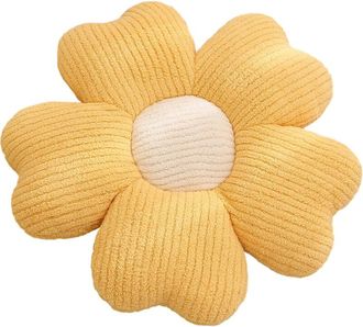 OEM Cojines De Sof&aacute; Con Forma De Flor, Amarillos, 50 Cm