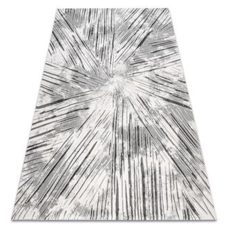RugsX Rugsx - Alfombra Acr&iacute;lica Vals 0w1733 C53 47 Abstracci&oacute;n Espacial 3d Marfil / Gris Grey 240x340 Cm
