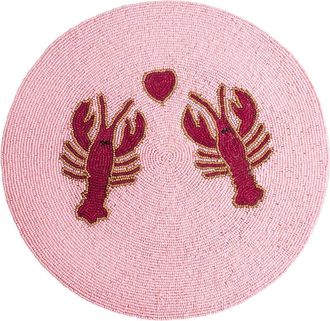 Tiramisu YouRe My Lobster Beaded Placemat