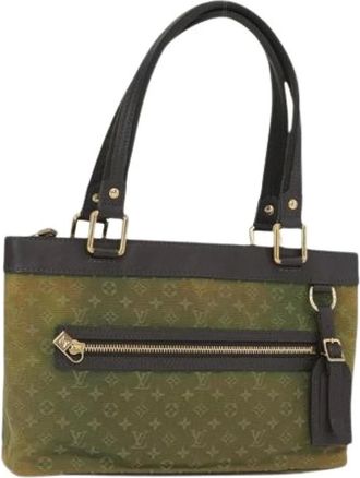 Louis Vuitton Pre-owned Handbags, female, Green, Size: ONE SIZE Pre-owned Handbag