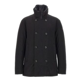 Peuterey Militao TJ Parka - Heren - Gewatteerde jassen - Zwart - L - Polyester - Jassen