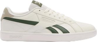 Reebok Mens Court Retro Sneaker, Chalk/Chalk/Breakawaygreen, 6 UK