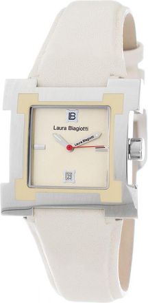 Laura Biagiotti Leather Dress Womens Watch