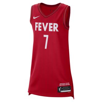 Nike Aliyah Boston Indiana Fever Nike Womens Dri-FIT WNBA Victory Jersey in Red | DR8398-658