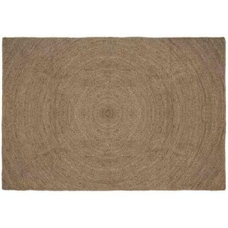 vidaXL Rug Grey 160 x 230 cm Jute vidaXL