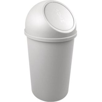Helit Cestino H615x&Oslash;312mm 25l grigio chiaro Helit