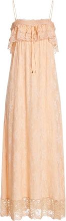 Chlo&eacute; Maxi Jurk - Dames - Maxi kleedjes - Beige - XS - Kleedjes
