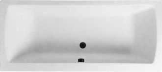 Vitra Ba&ntilde;era Rectangular De 180x80cm Con Patas Vitra Neon Blancas + Desag&uuml;e Wirquin Con Tapa Y Tap&oacute;n En Negro Mate/black Touch
